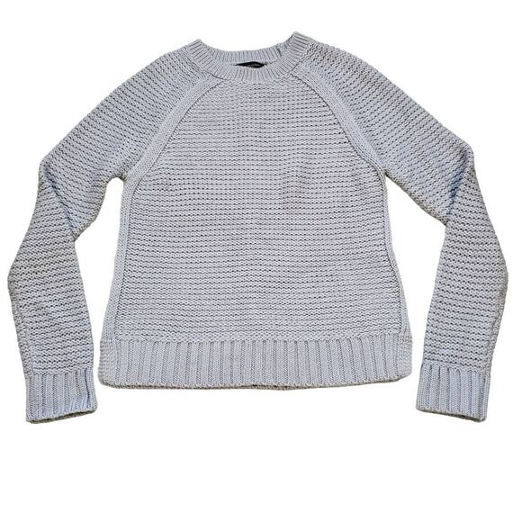 Banana Republic Wool Blend Knit Pullover Sweater Size M Womens Rib Stitch - Picture 1 of 7